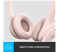 Casque Micro Logitech H390 (Rose)