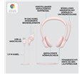 Casque Micro Logitech H390 (Rose)