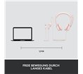 Casque Micro Logitech H390 (Rose)
