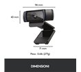 Webcam Logitech HD Pro C920