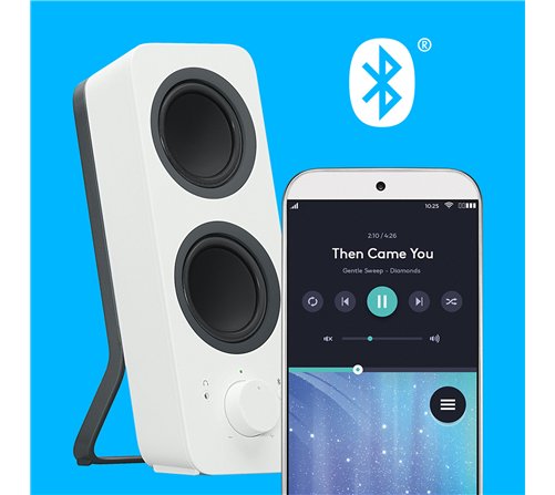 Enceintes Logitech Z207 (Blanc)