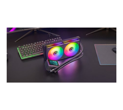 Kit Watercooling AIO Mars Gaming ML-Vision II RGB - 240mm (Noir)