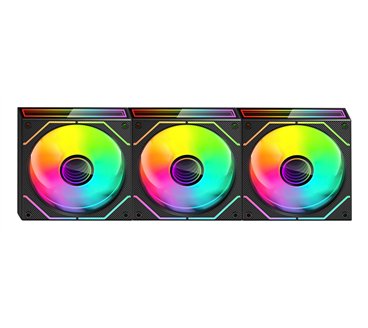 Mars Gaming MF3DPROKIT système de refroidissement d’ordinateur Boitier PC Ventilateur 12 cm Noir