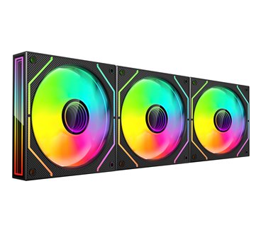 Mars Gaming MF3DPROKIT système de refroidissement d’ordinateur Boitier PC Ventilateur 12 cm Noir