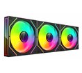 Lot de 3 Ventilateurs boitier Mars Gaming MF-3DProKit RGB - 12cm (Noir)