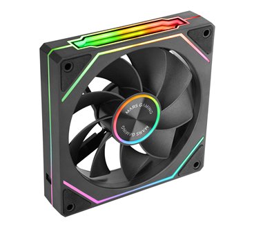 Lot de 3 Ventilateurs boitier Mars Gaming MF-LinkFinity 2 Reverse RGB - 12cm (Noir)