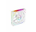 Lot de 3 Ventilateurs boitier Mars Gaming MF-LinkFinity 2 Reverse RGB - 12cm (Blanc)