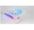 Lot de 3 Ventilateurs boitier Mars Gaming MF-LinkFinity 2 Reverse RGB - 12cm (Blanc)