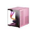 Boitier Mini Tour Micro ATX Mars Gaming MC-View avec panneaux vitrés (Rose)