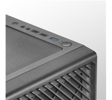Boitier Moyen Tour ATX Mars Gaming MC-F RGB avec panneau vitré (Noir)