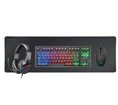 Pack Gamer 4en1 (Clavier/Souris/Casque/Tapis) Mars Gaming MCP-RGB3 (Noir)
