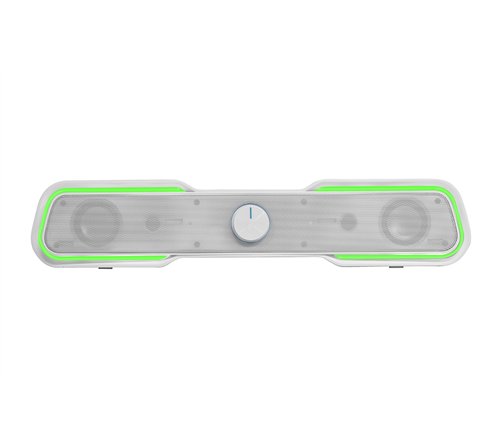Enceinte barre de son Mars Gaming MSBX RGB (Blanc)