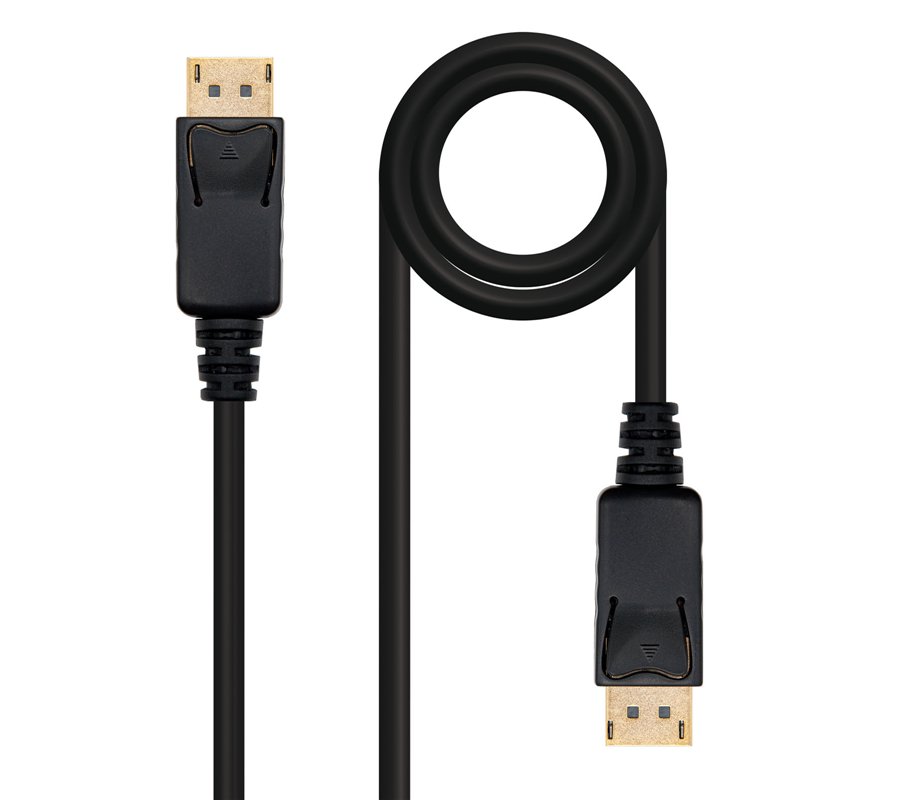 Câble DisplayPort 1.2 Nanocable 2m M/M (Noir)