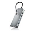Station d'accueil portable USB-C 3.0 NGS Wonder Dock 8 (Argent)
