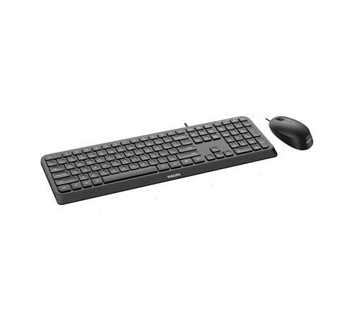 Pack 2en1 (Clavier/Souris) Philips 2000 series (Noir)