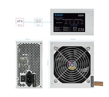 TooQ TQAPOLO-500SP power supply unit