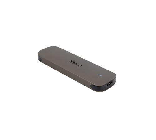 TooQ TQE-2202BR Boîtier de disques de stockage Enceinte ssd Marron M.2
