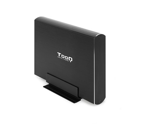 TooQ TQE-3531B Boîtier de disques de stockage Boîtier HDD Noir 3.5"