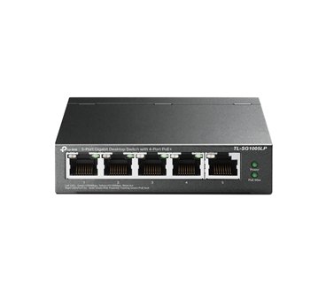 TP-Link TL-SG1005LP commutateur réseau Non-géré Gigabit Ethernet (10/100/1000) Connexion Ethernet, supportant l'alimentation via