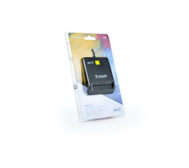 Lecteur de Cartes à puce TooQ TQR-211B USB-C 2.0