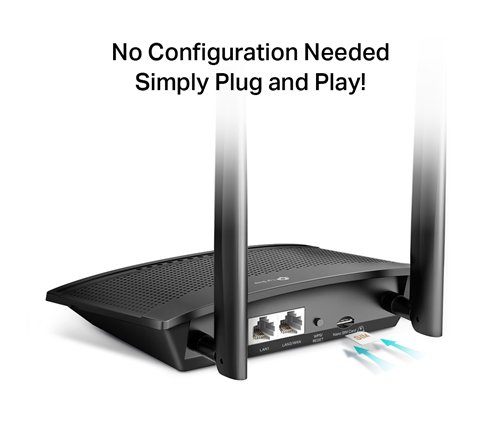 Modem Routeur Wifi 3G/4G TP-Link TL-MR100 (300N)