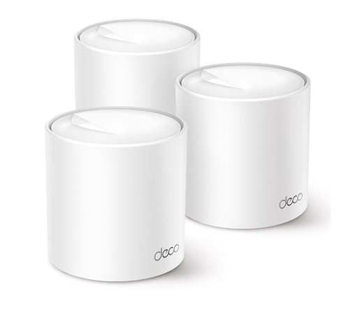 TP-Link Deco X50 (3-pack) Bi-bande (2,4 GHz / 5 GHz) Wi-Fi 6 (802.11ax) Blanc Interne