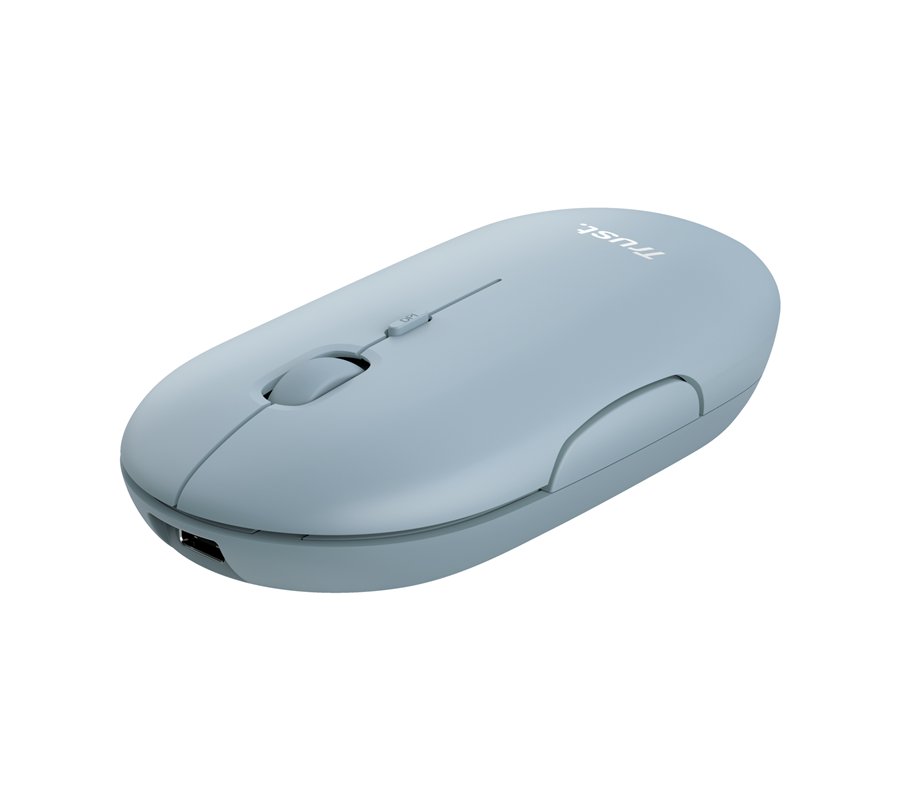Souris sans fil Trust Puck (Bleu)