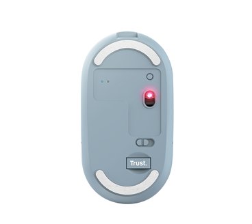 Trust Puck souris Bureau Ambidextre RF sans fil + Bluetooth 1600 DPI