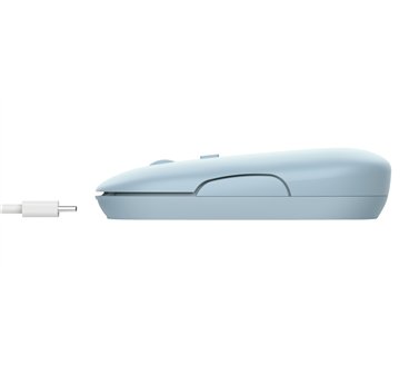 Trust Puck souris Bureau Ambidextre RF sans fil + Bluetooth 1600 DPI