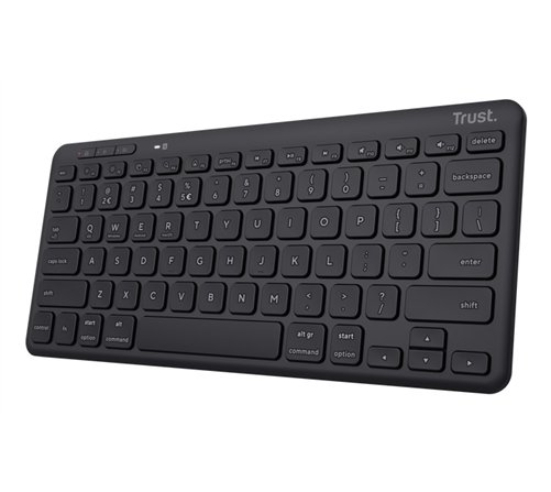 Trust Lyra clavier Maison Bluetooth AZERTY Français Noir
