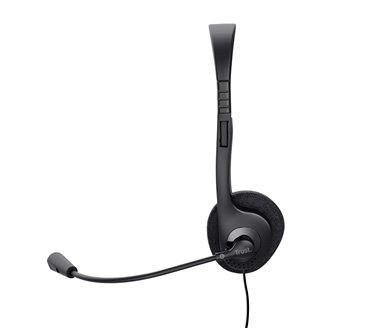Trust 21665 casque Avec fil Ecouteurs Appels/Musique Noir