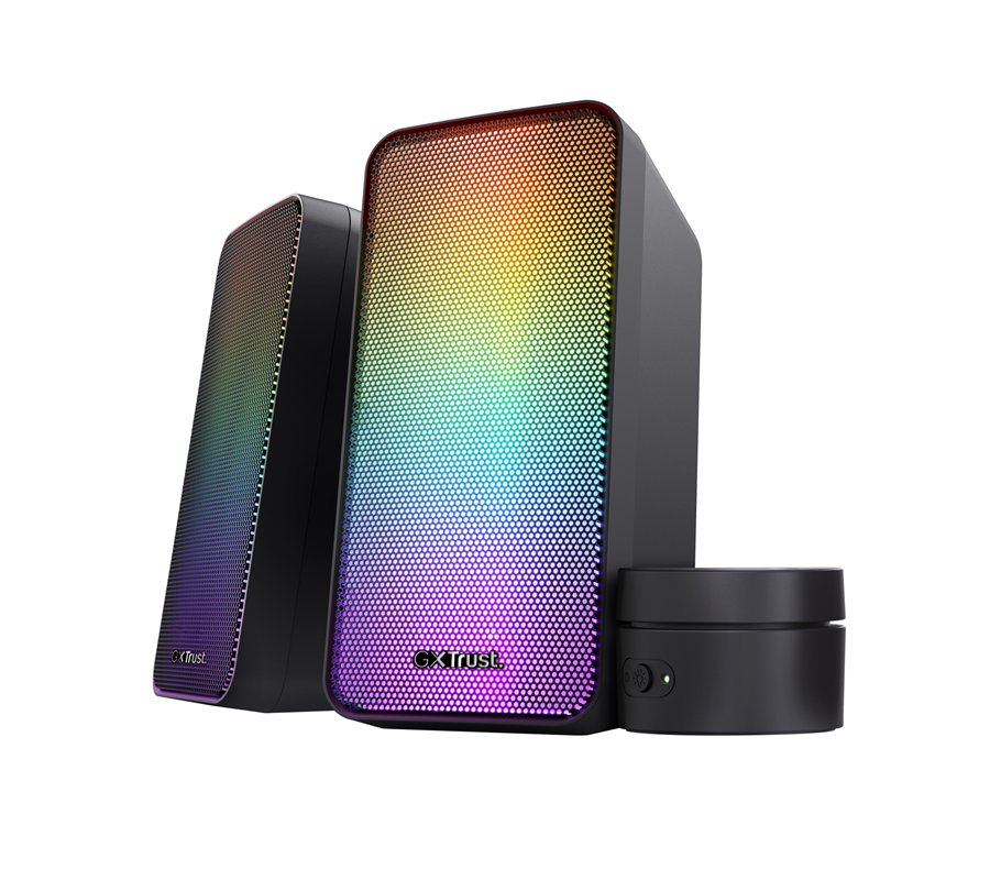 Enceintes Trust GXT 611 Wezz RGB (Noir)
