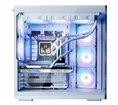 Boitier Moyen Tour ATX Zalman P60 ARGB avec panneaux vitrés (Blanc)