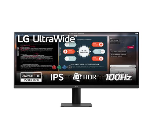 LG 29U511A-B écran plat de PC 73,7 cm (29") 2560 x 1080 pixels WFHD LCD Noir