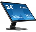 Ecran IIYAMA 23,8" Noir Tactile PCAP conceptions en verre sans cadre IPS 10points 1920x1080 14ms 360cd/m² 1xDisplayport 1xHDMI 2