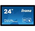 ECRAN IIYAMA23,8" Open Frame Tactil Noir PCAP 10pts 16:9 1920x1080 USB VGA HDMI Display Port 315cd/m² 16ms Pays/Portrait TF2415M
