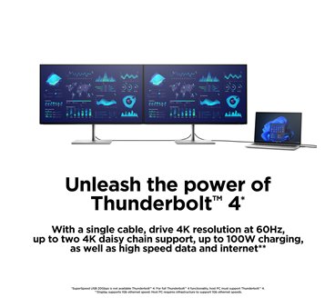 HP E-Series E27k G5 4K USB-C Monitor computer monitor