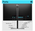 Moniteur HP E27k G5 27'' 4k manageable USB-C power delivery UHD 4K IPS 5ms GtG 350nits  Regl Hauteur,Pivotable,Inclinable DP/HDM