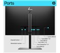 Moniteur HP E27k G5 27'' 4k manageable USB-C power delivery UHD 4K IPS 5ms GtG 350nits  Regl Hauteur,Pivotable,Inclinable DP/HDM