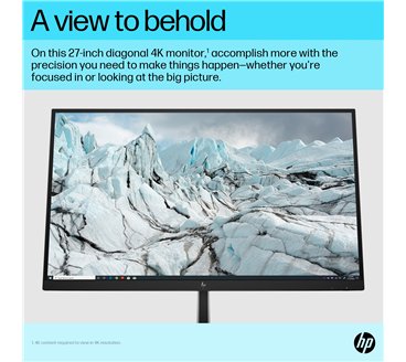 HP E-Series E27k G5 4K USB-C Monitor computer monitor
