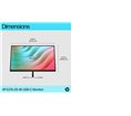 Moniteur HP E27k G5 27'' 4k manageable USB-C power delivery UHD 4K IPS 5ms GtG 350nits  Regl Hauteur,Pivotable,Inclinable DP/HDM