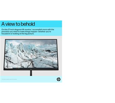 HP E-Series E27k G5 4K USB-C Monitor computer monitor