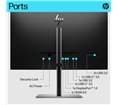 Moniteur HP E27k G5 27'' 4k manageable USB-C power delivery UHD 4K IPS 5ms GtG 350nits  Regl Hauteur,Pivotable,Inclinable DP/HDM