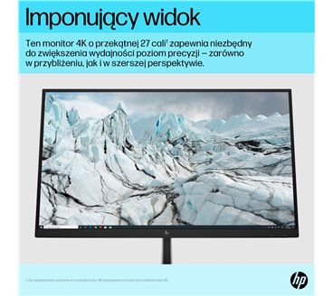HP E-Series E27k G5 4K USB-C Monitor computer monitor