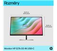 Moniteur HP E27k G5 27'' 4k manageable USB-C power delivery UHD 4K IPS 5ms GtG 350nits  Regl Hauteur,Pivotable,Inclinable DP/HDM