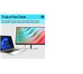 Moniteur HP E27k G5 27'' 4k manageable USB-C power delivery UHD 4K IPS 5ms GtG 350nits  Regl Hauteur,Pivotable,Inclinable DP/HDM