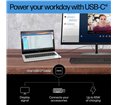 Moniteur HP E27k G5 27'' 4k manageable USB-C power delivery UHD 4K IPS 5ms GtG 350nits  Regl Hauteur,Pivotable,Inclinable DP/HDM