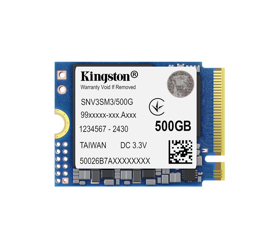 SSD Kingston NV3 - M.2 2230 Interne - 500 Go - PCI - Express NVMe 4.0 x4