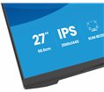 Ecran IIYAMA 27" dalle IPS ULTRA MINCE 2560x1440 16:9 1ms 350 cd/m² 75Hz HDMI DisplayPort 2xUSB Haut parleurs VESA 100x100 TCO X