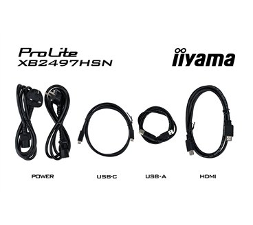 iiyama ProLite XB2497HSN-B1 écran plat de PC 60,5 cm (23.8") 1920 x 1080 pixels Full HD LED Noir